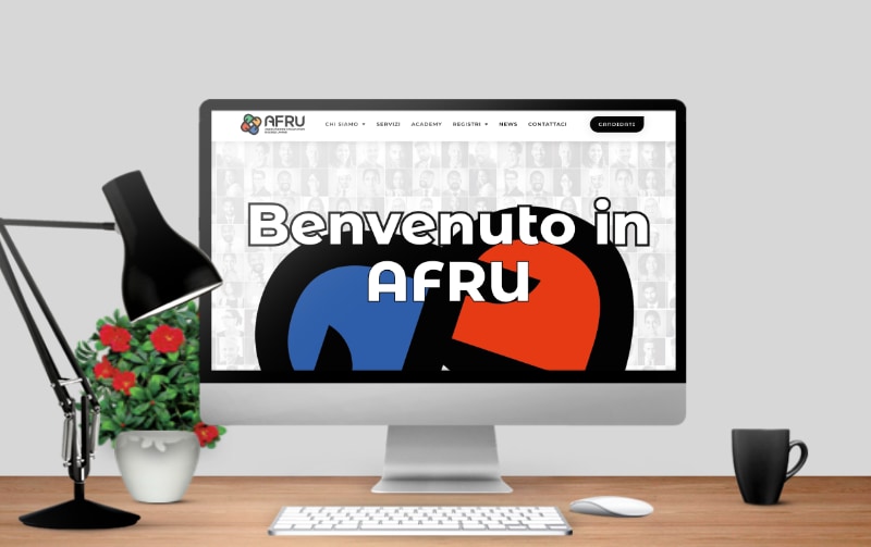 AFRU portfolio sito web